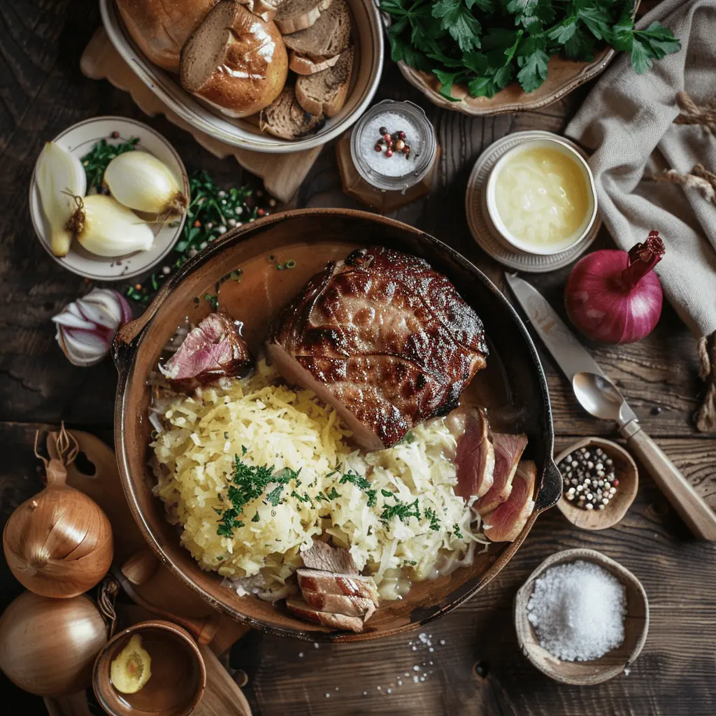 Kasselerbraten mit Sauerkraut - Kasselerbraten mit Sauerkraut