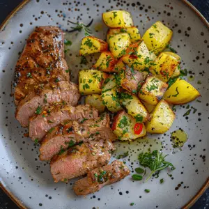 Schweinesteak mit Zwiebeln - Schweinesteak mit Zwiebeln Rezept